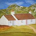 Highland Home Painting by John Klobucher Highland Home Painting by John Klobucher