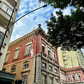 Historic Facades Under a Rio de Janeiro Sky by Leslie Brashear