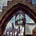 Hogsmeade Entrance Archway by Cedric Hampton Hogsmeade Entrance Archway by Cedric Hampton