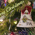 handblown glass Holiday Bell Photograph by Darrell Foster handblown glass Holiday Bell Photograph by Darrell Foster