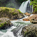 Hollin Amazonian waterfall by Henri Leduc