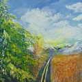 Home Painting by Saundra Johnson Home Painting by Saundra Johnson