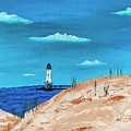 Home View Painting by Lisa White Home View Painting by Lisa White