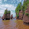 Hopewell Rock New Brunswick Photograph by Yvonne Jasinski Hopewell Rock New Brunswick Photograph by Yvonne Jasinski