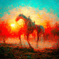 Horses #3 Digital Art by Craig Boehman Horses #3 Digital Art by Craig Boehman