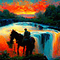 Horses #9 Digital Art by Craig Boehman Horses #9 Digital Art by Craig Boehman
