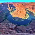 Horseshoe Bend Shadows and Light by Terry Dorvinen