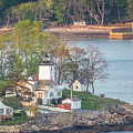 Hospital Point Lighthouse on Beverly Harbor Photograph by Jeff Folger Hospital Point Lighthouse on Beverly Harbor Photograph by Jeff Folger