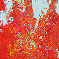 Hot Lava and Ice Painting by Maria Meester Hot Lava and Ice Painting by Maria Meester