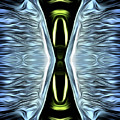 Hourglass Abstract Digital Art by Ronald Mills Hourglass Abstract Digital Art by Ronald Mills