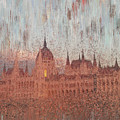 Hungarian Parliament Building Painting by Alex Mir Hungarian Parliament Building Painting by Alex Mir