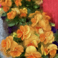 I Love Pansies Digital Art by Lois Bryan I Love Pansies Digital Art by Lois Bryan