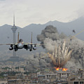 IAF F-15Is Retaliate over Tehran Digital Art by Custom Aviation Art IAF F-15Is Retaliate over Tehran Digital Art by Custom Aviation Art