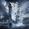 Ice Age Premonition Digital Art by George Grie Ice Age Premonition Digital Art by George Grie