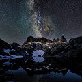 Iceberg Lake Night Sky Photograph by Romeo Victor Iceberg Lake Night Sky Photograph by Romeo Victor