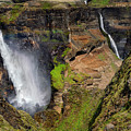 Iceland - Haifoss Photograph by Olivier Parent Iceland - Haifoss Photograph by Olivier Parent