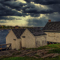 Iconic Fishing Shacks Photograph by Penny Polakoff Iconic Fishing Shacks Photograph by Penny Polakoff