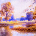 Idyllic Evening Gold by Jane Small