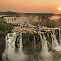 Iguazu Sunset Photograph by Linda Villers Iguazu Sunset Photograph by Linda Villers