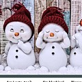 I'm So Cute Snowmen Mixed Media by Nancy Ayanna Wyatt I'm So Cute Snowmen Mixed Media by Nancy Ayanna Wyatt