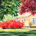 In Full Bloom Painting by Joseph Burger In Full Bloom Painting by Joseph Burger