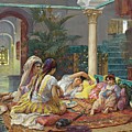  In the Harem V gareme by Frederick Arthur Bridgman