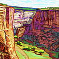 In the Midst of Canyon de Chelly Digital Art by Rod Whyte In the Midst of Canyon de Chelly Digital Art by Rod Whyte