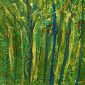 Into the Forest Painting by Tessa Evette Into the Forest Painting by Tessa Evette