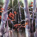Into the Woods Painting by Judith Levins Into the Woods Painting by Judith Levins