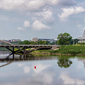 Iowa City - Park Road Bridge Panorama Photograph by Susan Rissi Tregoning Iowa City - Park Road Bridge Panorama Photograph by Susan Rissi Tregoning