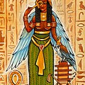 Isis, Egyptian  by James RODERICK