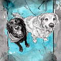 Jake and Riley Painting by Tiffany DiGiacomo Jake and Riley Painting by Tiffany DiGiacomo