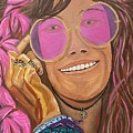 Janis Joplin Painting by Bill Manson Janis Joplin Painting by Bill Manson
