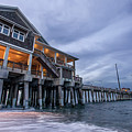 Jennette's Pier Sunset Photograph by Cassidy Girvin Jennette's Pier Sunset Photograph by Cassidy Girvin