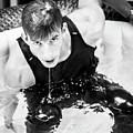 Jesse, out of the hot tub Photograph by Jim Whitley Jesse, out of the hot tub Photograph by Jim Whitley