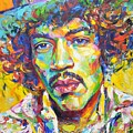 Jimi Hendrix Painting by Iryna Kastsova Jimi Hendrix Painting by Iryna Kastsova