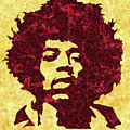 Jimi Hendrix Print, Jimi Hendrix Poster, Rock Music Lovers Gift by Irina Pospelova Jimi Hendrix Print, Jimi Hendrix Poster, Rock Music Lovers Gift by Irina Pospelova