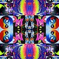 Jimi Kaleidoscope II White Edging by Christian Chapman Art Jimi Kaleidoscope II White Edging by Christian Chapman Art