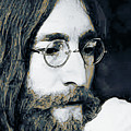 John Lennon Digital Art by David Lane John Lennon Digital Art by David Lane