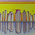 Journey to New Babylon Mixed Media by Kem Himelright Journey to New Babylon Mixed Media by Kem Himelright