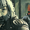Judge Dredd and Rookie Anderson Painting by Sv Bell Judge Dredd and Rookie Anderson Painting by Sv Bell