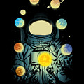 Juggling Planets Digital Art by Digital Carbine Juggling Planets Digital Art by Digital Carbine