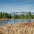 Kachina Wetlands and San Francisco Peaks Photograph by Jeff Goulden Kachina Wetlands and San Francisco Peaks Photograph by Jeff Goulden