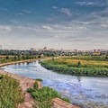 Kalchyk river. Mariupol by Anna Rumiantseva