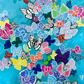 Kaleidoscope Painting by Beth Ann Scott Kaleidoscope Painting by Beth Ann Scott