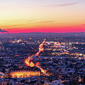 Karlsruhe in winter at sunset Photograph by Hannes Roeckel Karlsruhe in winter at sunset Photograph by Hannes Roeckel