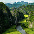 The River Queens - Tam Coc, Ninh Binh Region. Vietnam Photograph by Earth And Spirit The River Queens - Tam Coc, Ninh Binh Region. Vietnam Photograph by Earth And Spirit