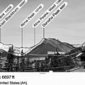 Kennicott Mountains BW by Harry Banks