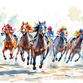 Kentucky Derby1 by Kim Hojnacki