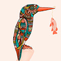 KingFisher - dark by Barbara Orenya